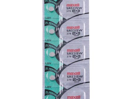 379 Maxell Watch Battery (SR521SW) For Sale