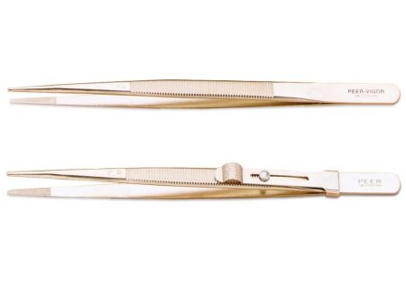 Diamond Nickled-Plated Steel Tweezers on Sale