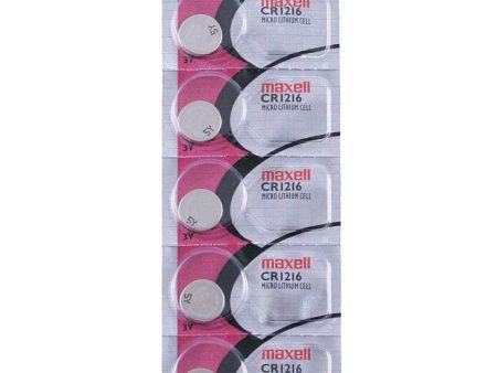 CR1216 Maxell Watch Battery Supply