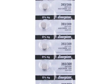 393 309 Energizer Watch Battery (SR754SW) For Sale