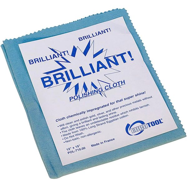 Brilliant  Polishing Cloths (Various Size) Online now