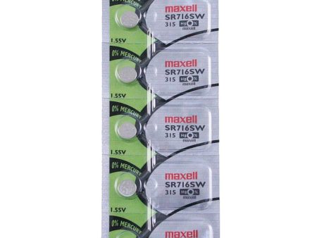 315 Maxell Watch Battery (SR716SW) Online Sale