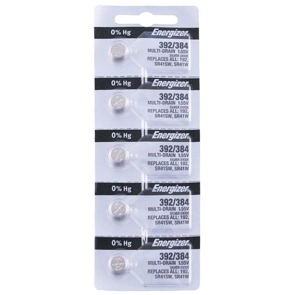 392 384 Energizer Watch Battery (SR41W) Fashion