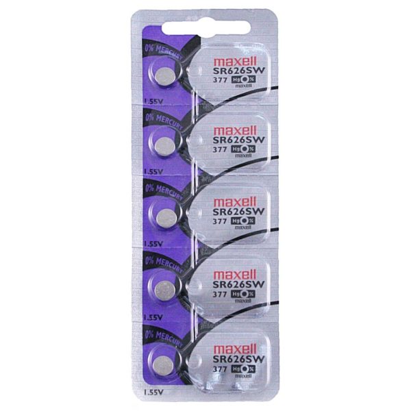 377 Maxell Watch Battery (SR626SW) Fashion