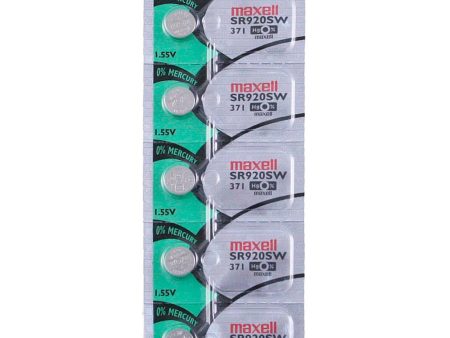 371 Maxell Watch Battery (SR920SW) For Discount