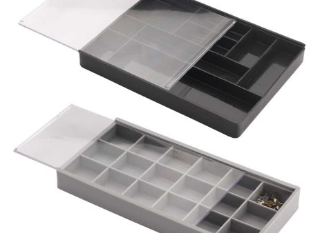 Compartment Trays with Sliding Lids Supply