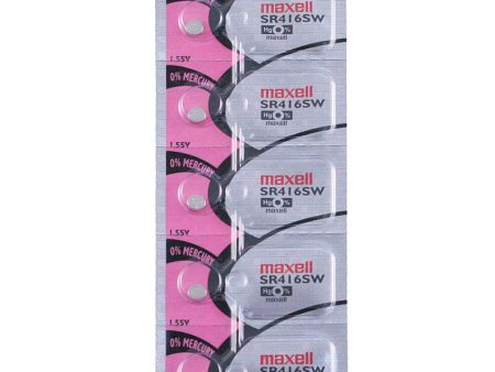 337 Maxell Watch Battery (SR416SW) Supply