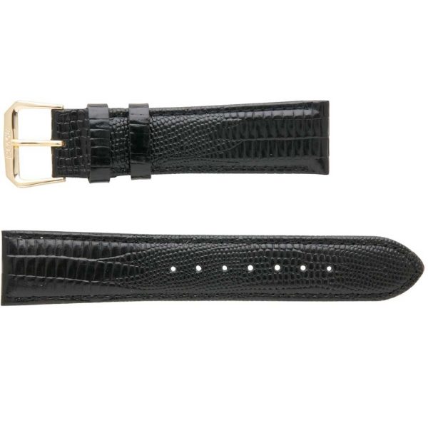 Banda No. 133 Long Lizard Grain Fine Leather Straps (12mm~20mm) on Sale