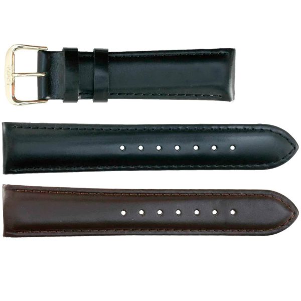 Banda No. 207 Smooth Calfskin Fine Leather Straps (18mm~22mm) Online