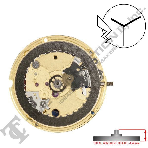 ETA 956.102 3 Hands Swiss Made Quartz Movement Ht. 4.40MM Supply