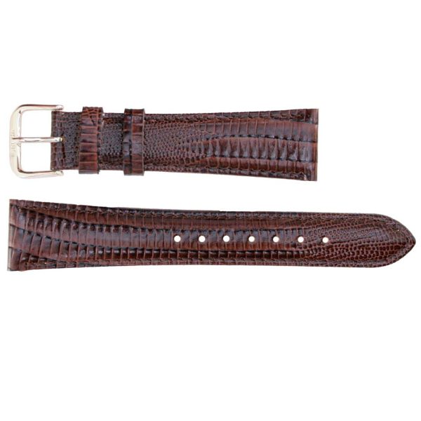 Banda No. 133 Long Lizard Grain Fine Leather Straps (12mm~20mm) on Sale