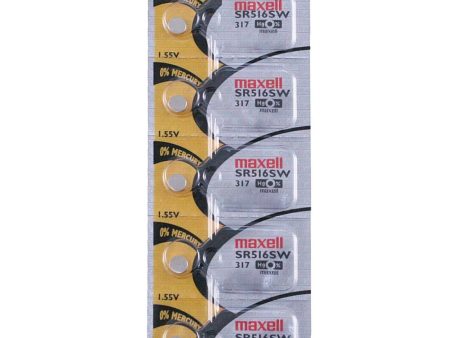 317 Maxell Watch Battery (SR516SW) Online now